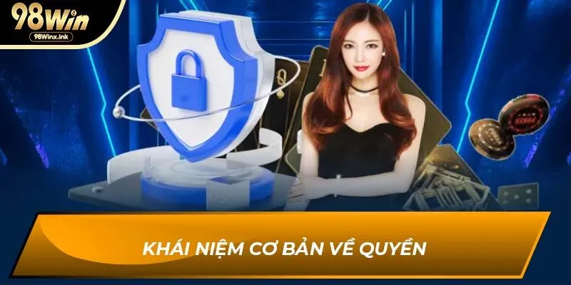 Khái niệm cơ bản về quyền